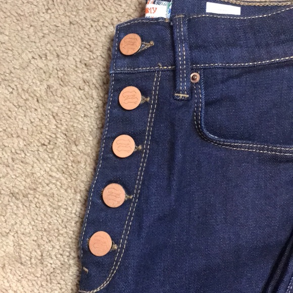 Zendaya X Tommy Hilfiger cropped Denim size 25 - Picture 2 of 7